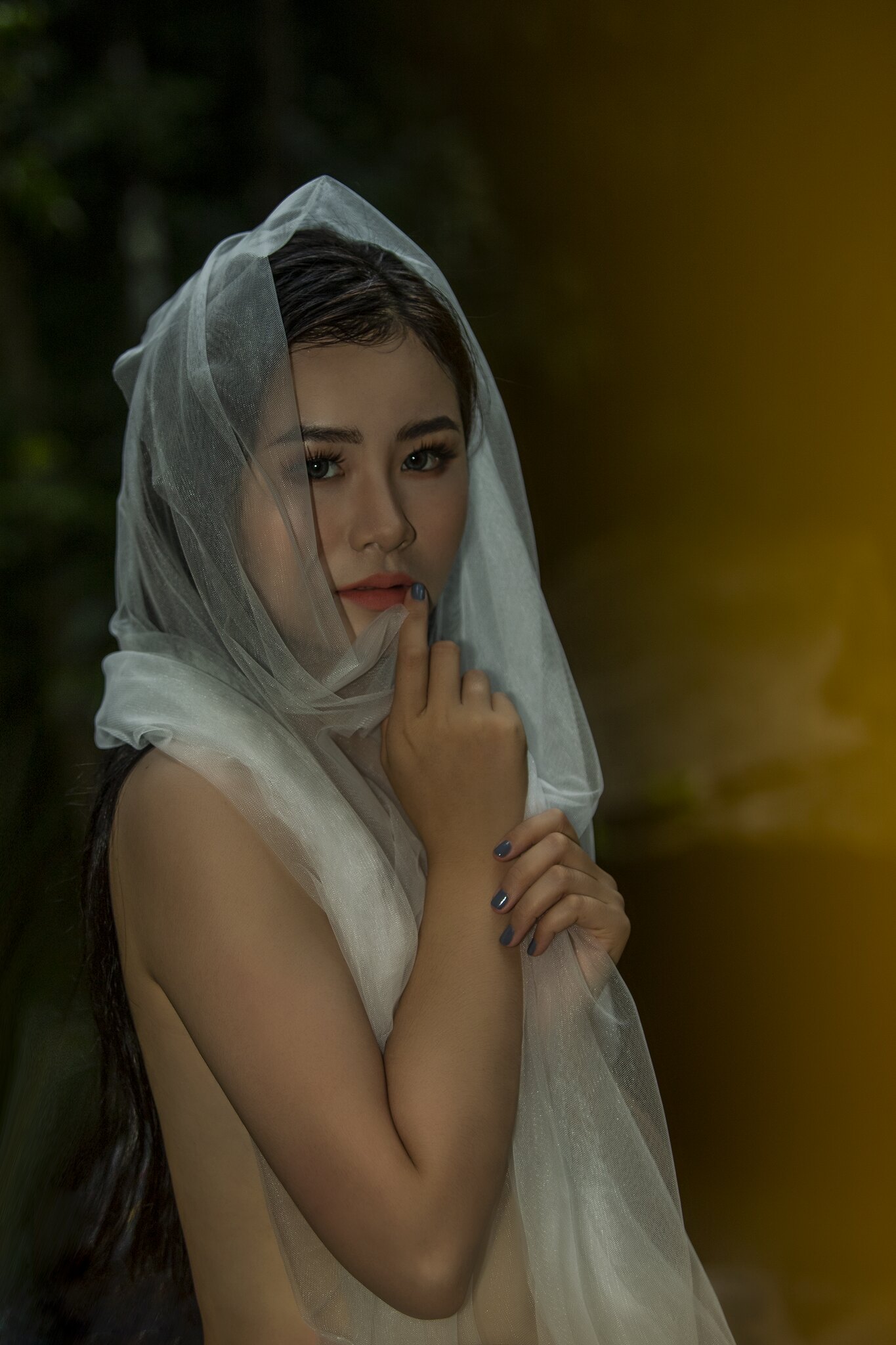 Vietnamese Woman Duong My Hiep Nude Pose