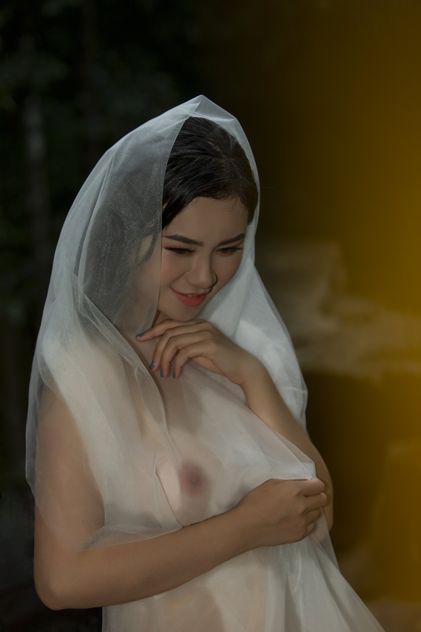 Vietnamese Woman Duong My Hiep Nude Pose