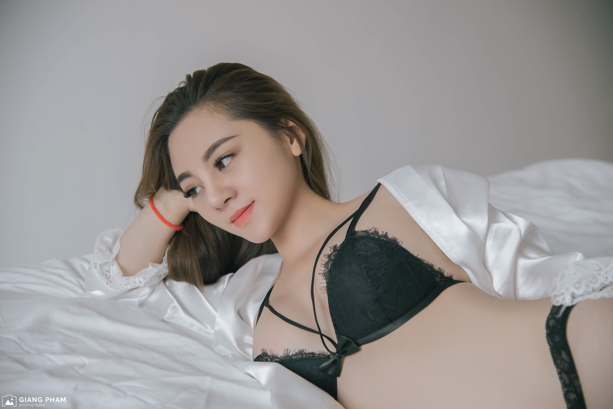 Vũ Hải Anh Sexy Vietnam Girl Vietnam Girl Pose In Sexy Black Bra