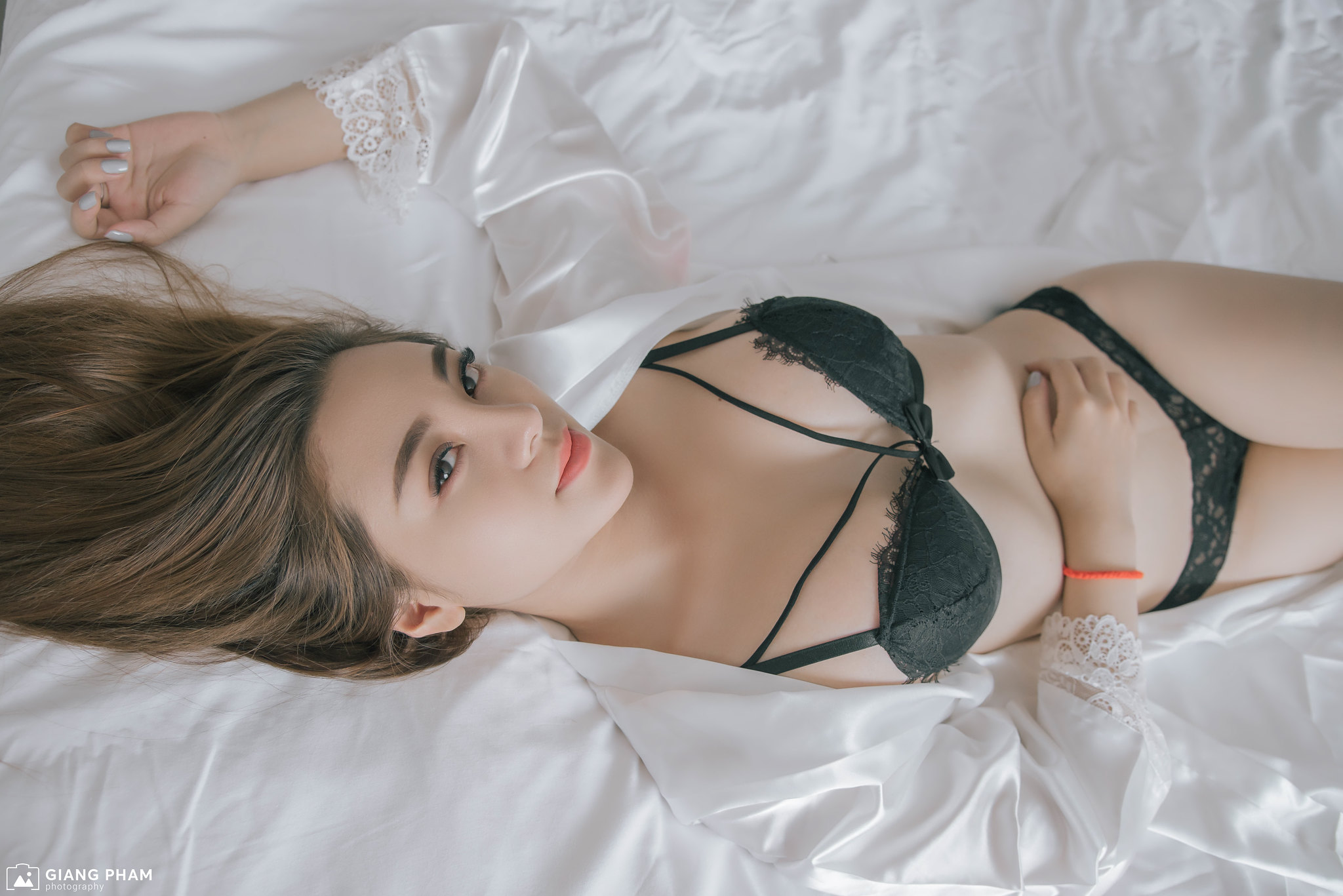 Vũ Hải Anh Sexy Vietnam Girl Vietnam Girl Pose In Sexy Black Bra