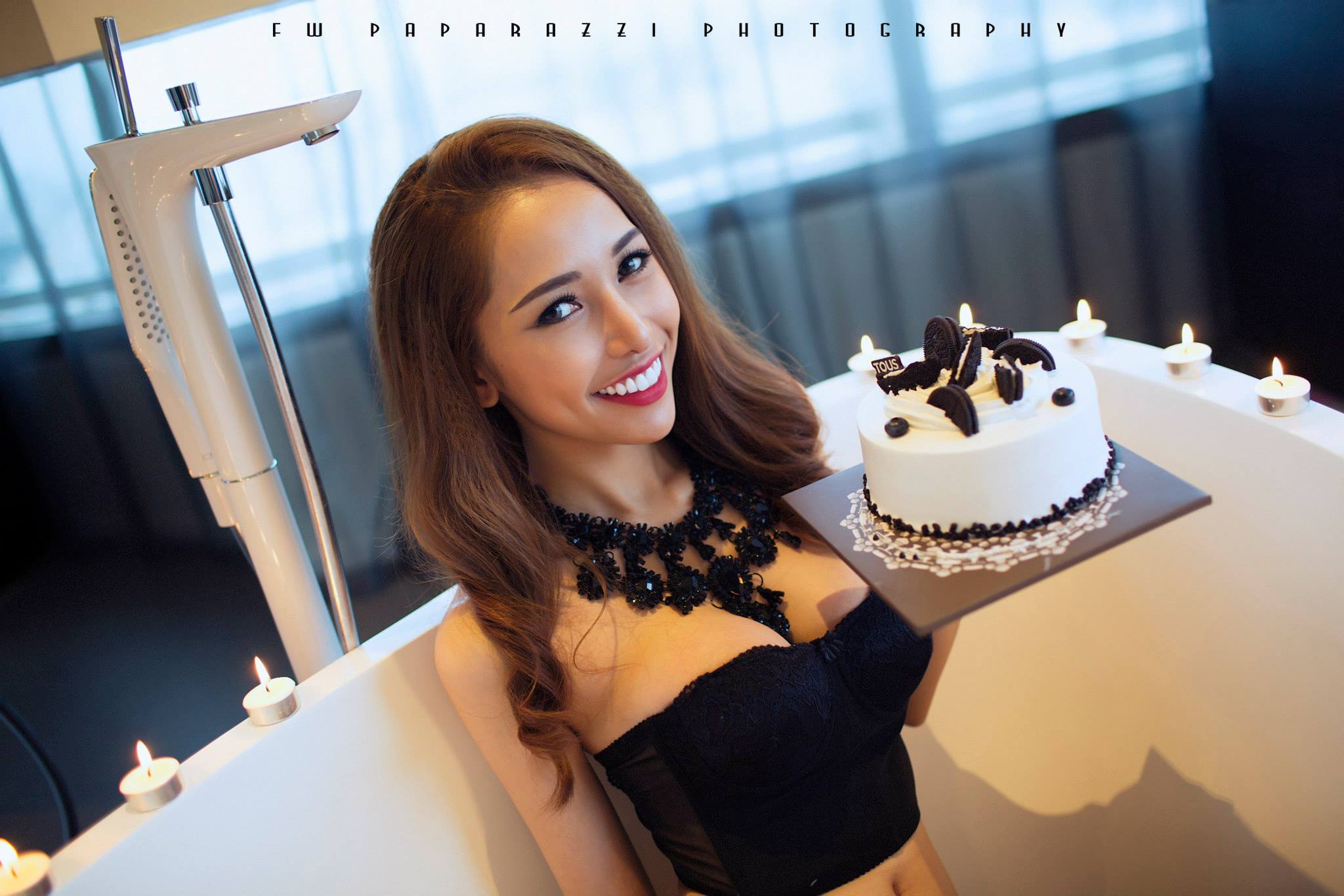 Sexy Birthday Asian Young Wife