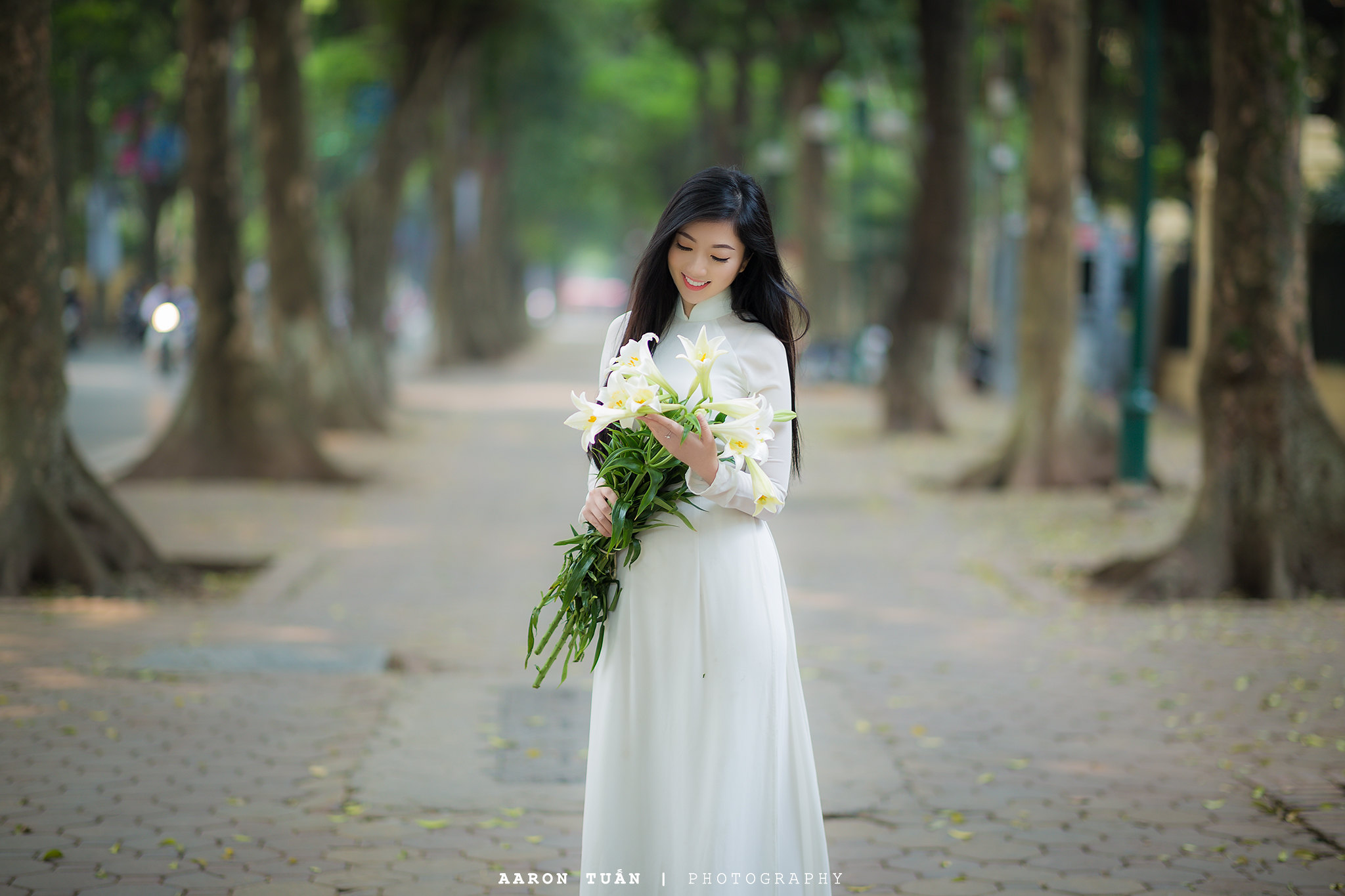 Ao dai Vietnam Beautiful Vietnam Model