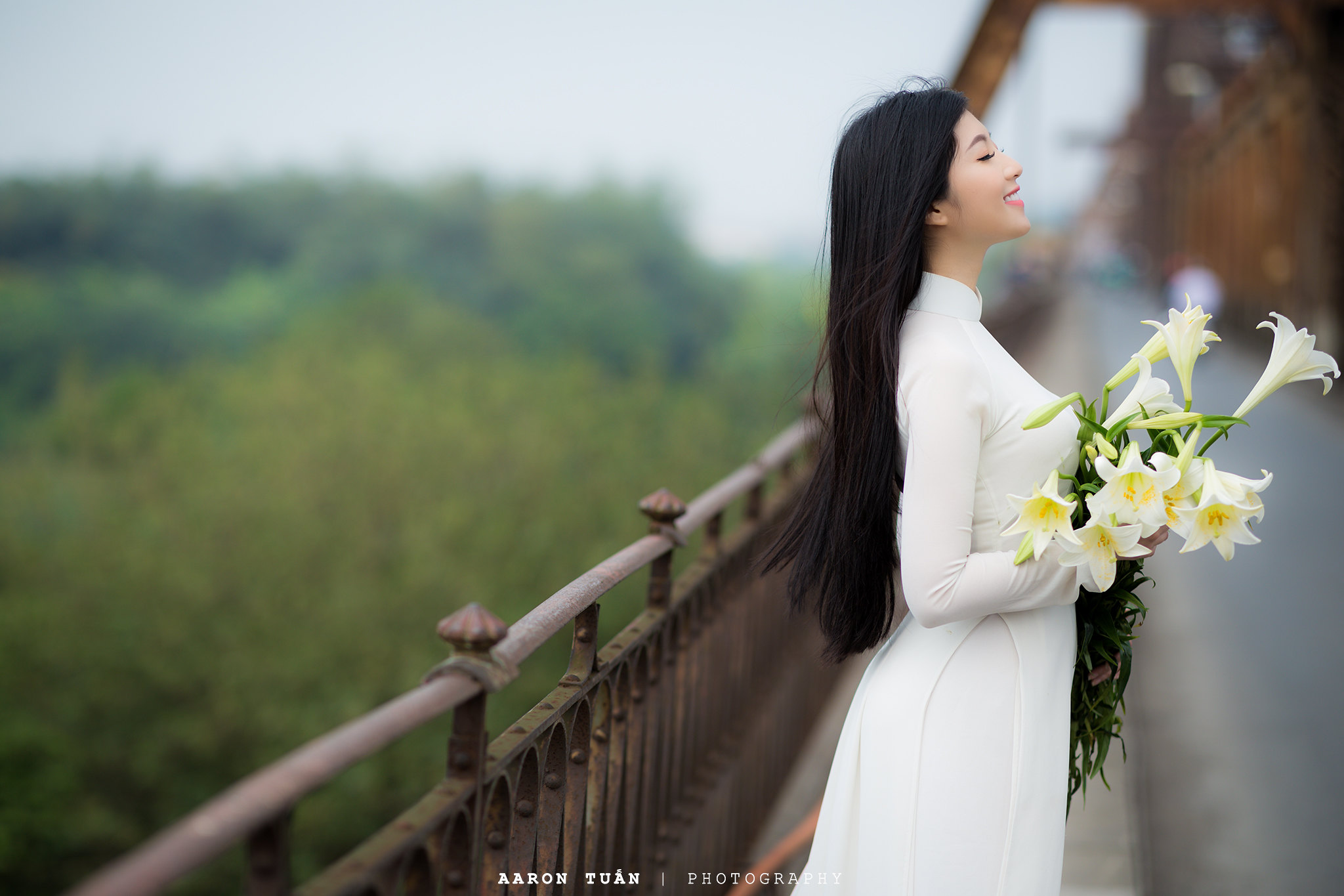 Ao dai Vietnam Beautiful Vietnam Model