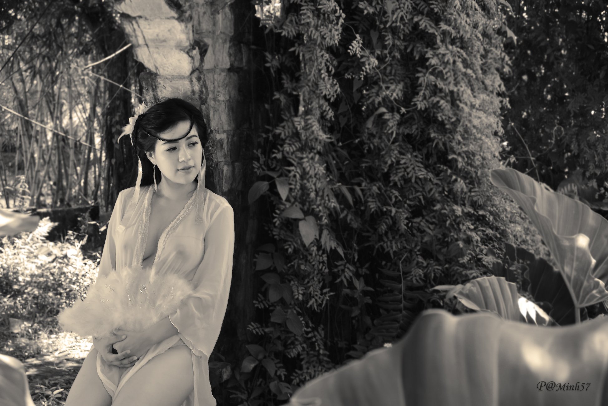 Vietnam Model Half Naked